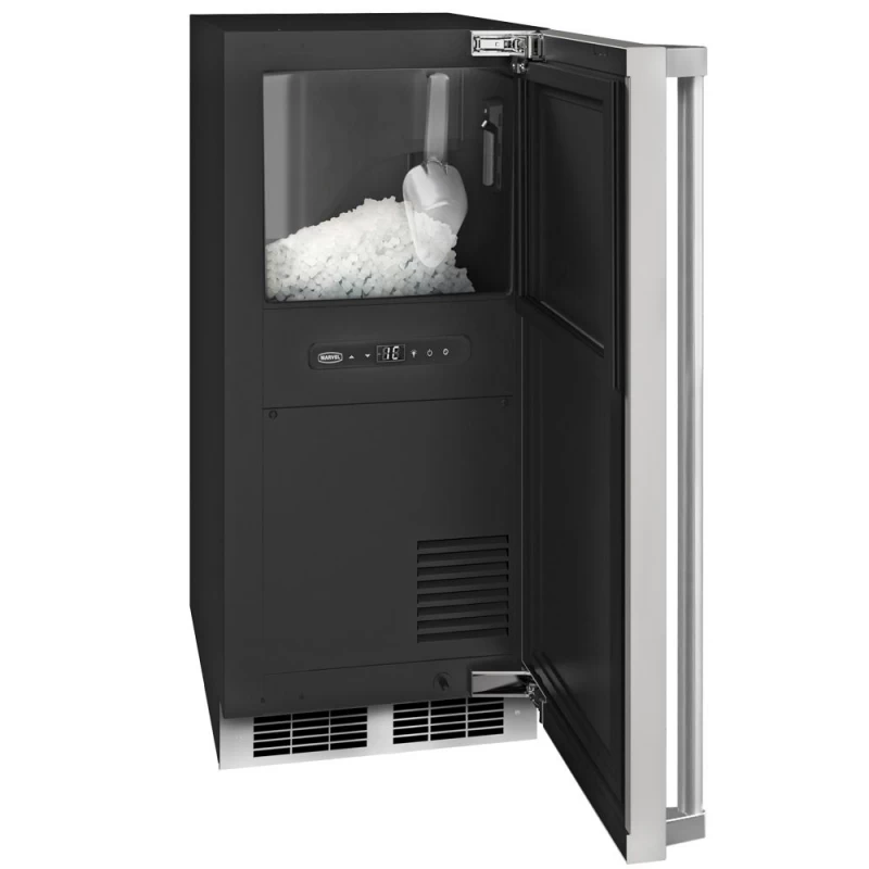15-In Professional Nugget Ice Machine With Brightshield MPNP415SS81A, product image 2 of 3