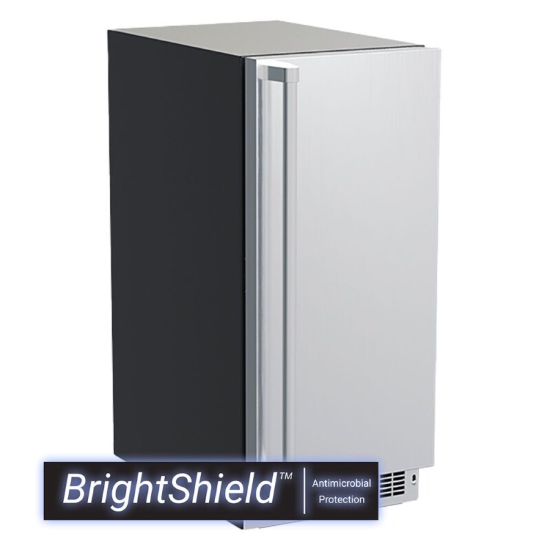 15-In Professional Nugget Ice Machine With Brightshield MPNP415SS81A, product image 3 of 3
