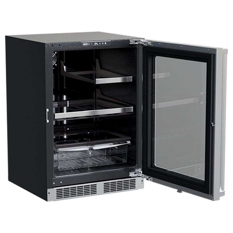 24-In Professional Built-In Refrigerator With 3-In-1 Convertible Shelf, Maxstore Bin And Reversible Hinge MPRE424SG31A