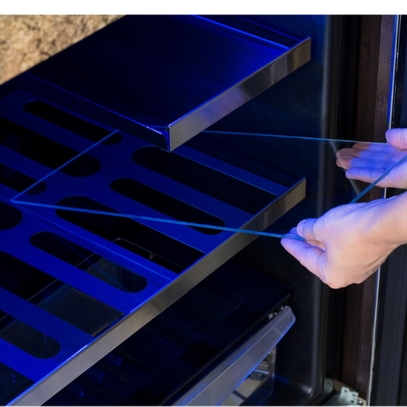 24-In Professional Built-In Refrigerator With 3-In-1 Convertible Shelf, Maxstore Bin And Reversible Hinge MPRE424SG31A