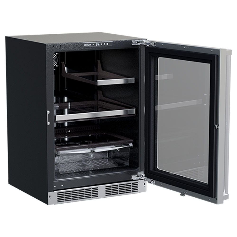 24-In Marvel Professional Refrigerator With Brightshield MPRE424SG81A