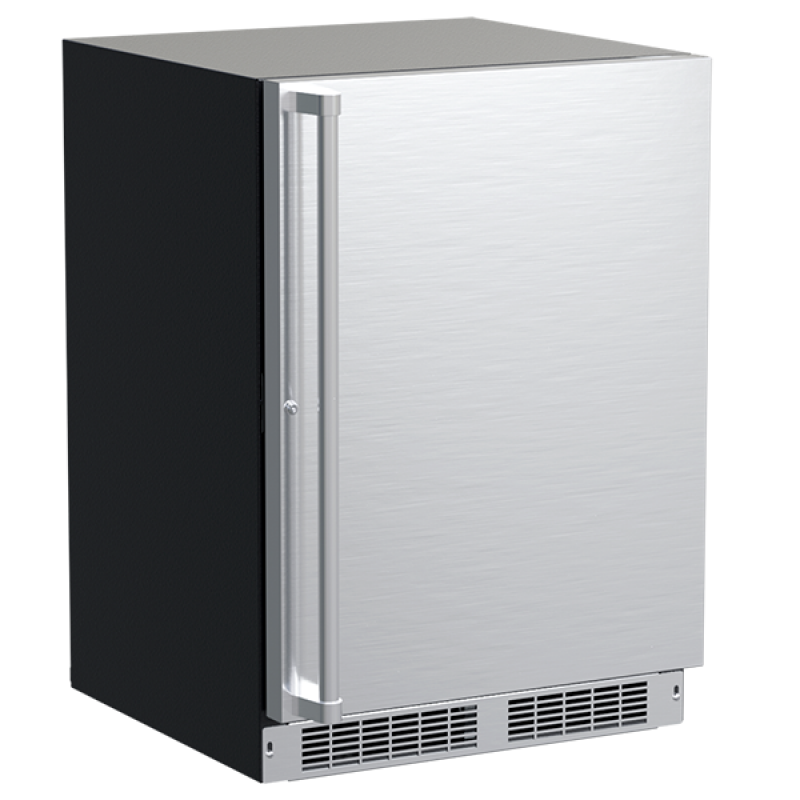 24-In Professional Built-In Refrigerator Freezer With Crescent Ice Maker MPRI424SS31A