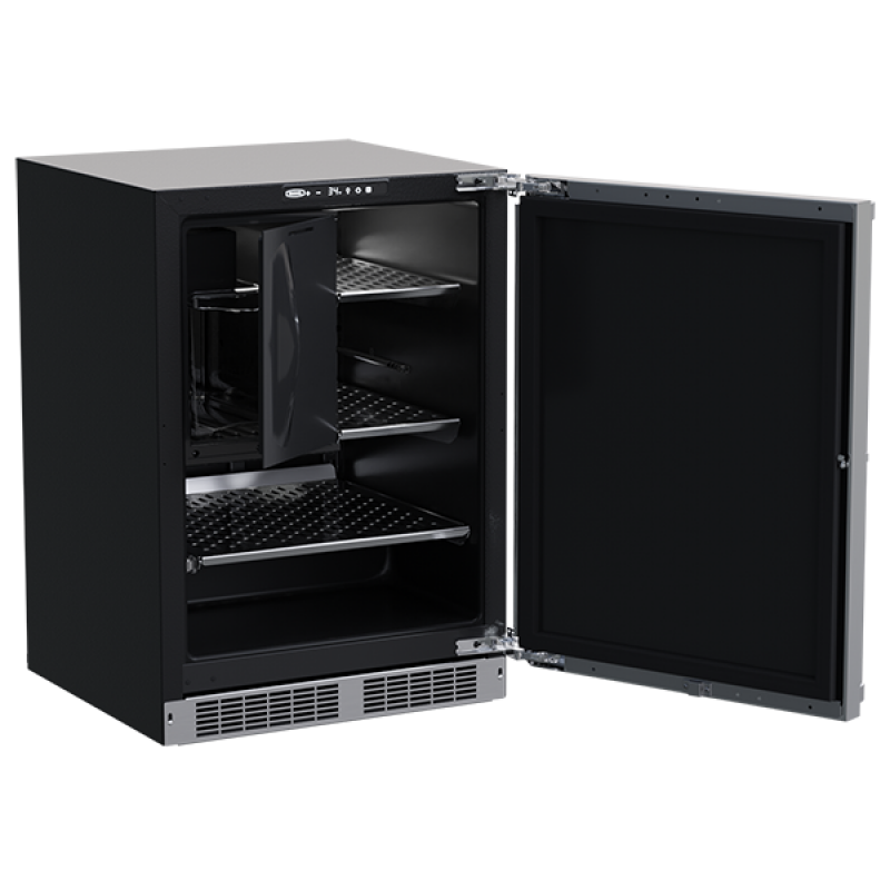 24-In Professional Built-In Refrigerator Freezer With Crescent Ice Maker MPRI424SS31A