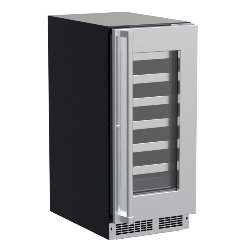 15-In Professional Built-In Single Zone Wine Refrigerator With Reversible Hinge MPWC415IS31A