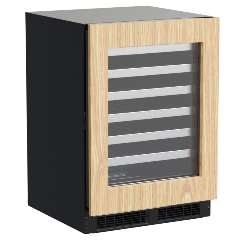 24-In Professional Built-In Single Zone Wine Refrigerator With Reversible Hinge MPWC424SG31A