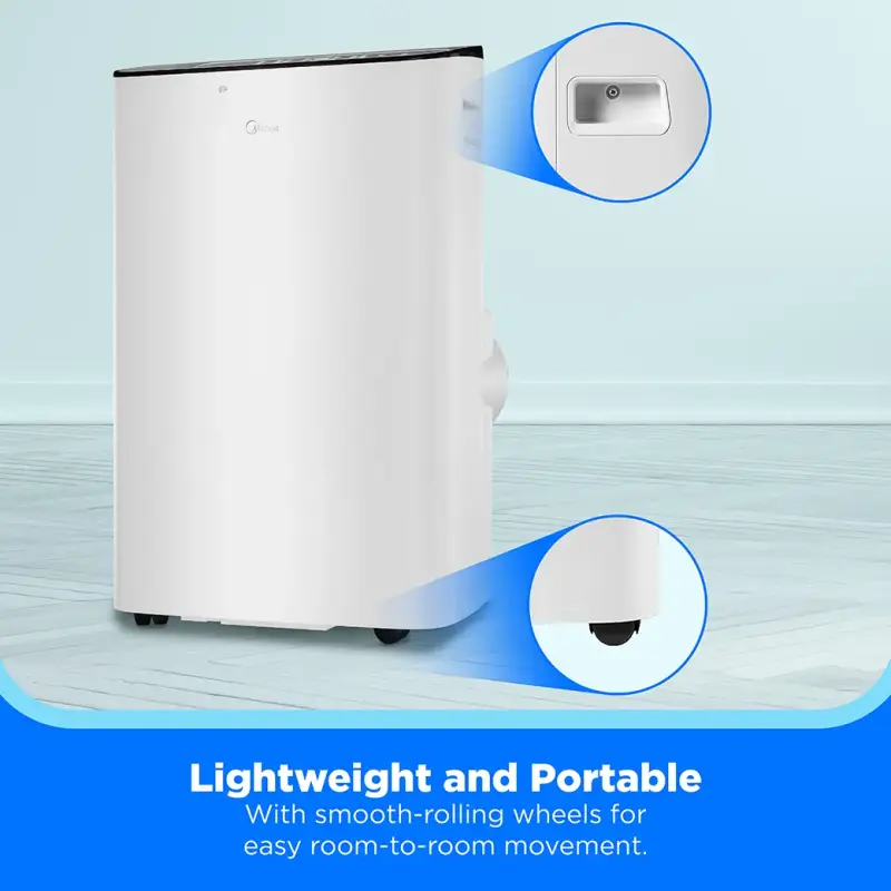 8,000 BTU DOE Smart Portable Air Conditioner, for spaces up to 450 sq. ft. MPX0812CWRU