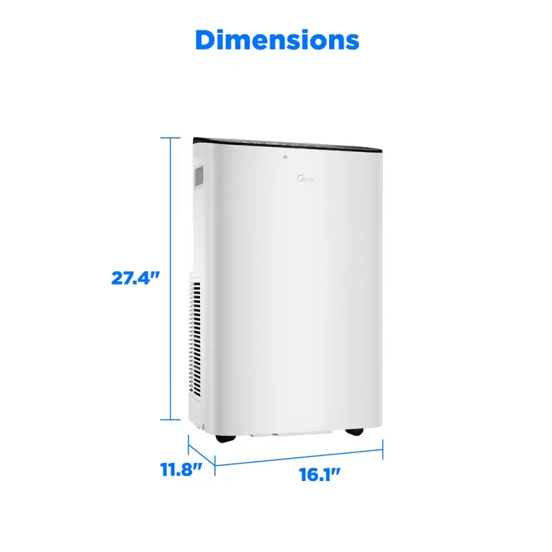 10,000 BTU DOE Smart Portable Air Conditioner, for spaces up to 450 sq. ft. MPX1011CWRU