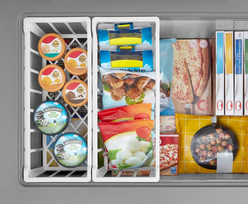 7 cu. ft. Convertible Chest Freezer with Removable Storage Basket MRC07M5CWW