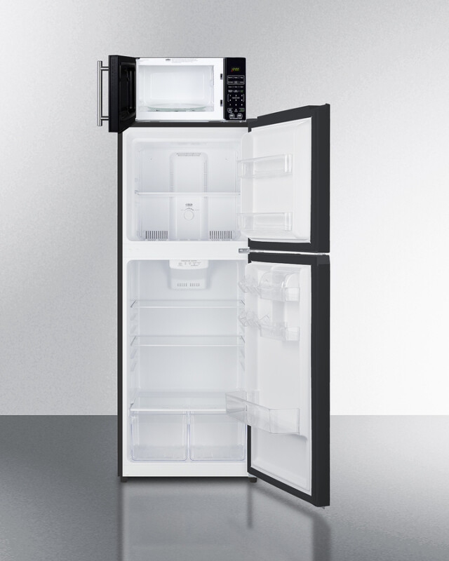 Microwave/Refrigerator-Freezer Combination with Allocator MRF1087BA