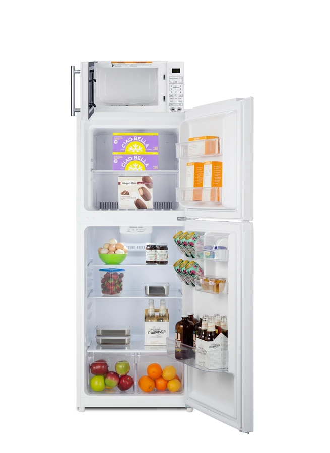 Microwave/Refrigerator-Freezer Combination with Allocator MRF1088WA