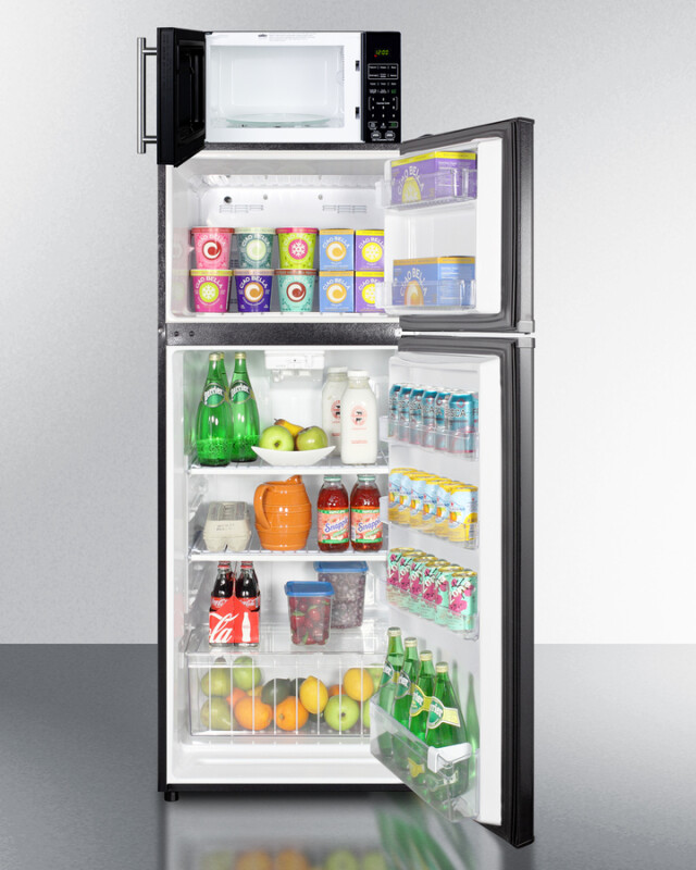 Microwave/Refrigerator-Freezer Combination with Allocator MRF1119BA