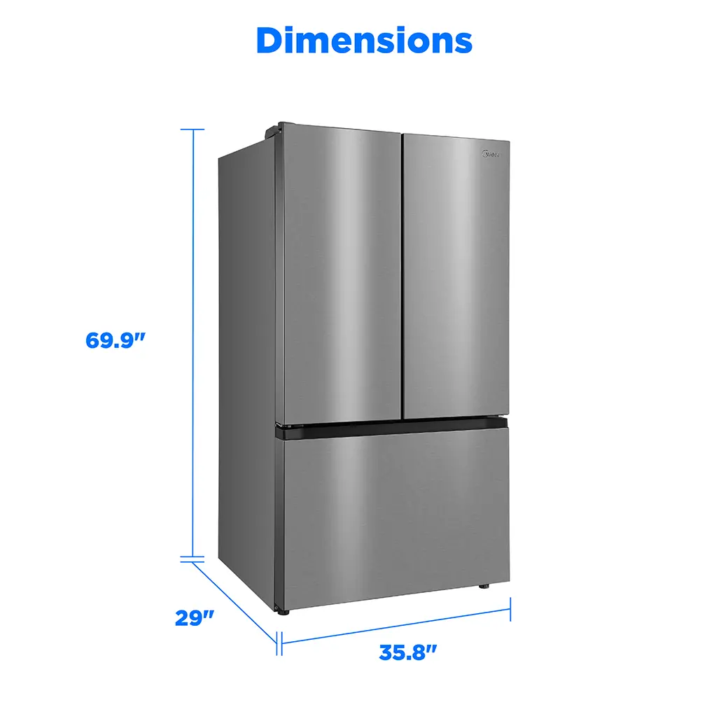 27 cu. ft. Counter-Depth French Door Refrigerator with AutoFill Water Pitcher MRF27I6BST