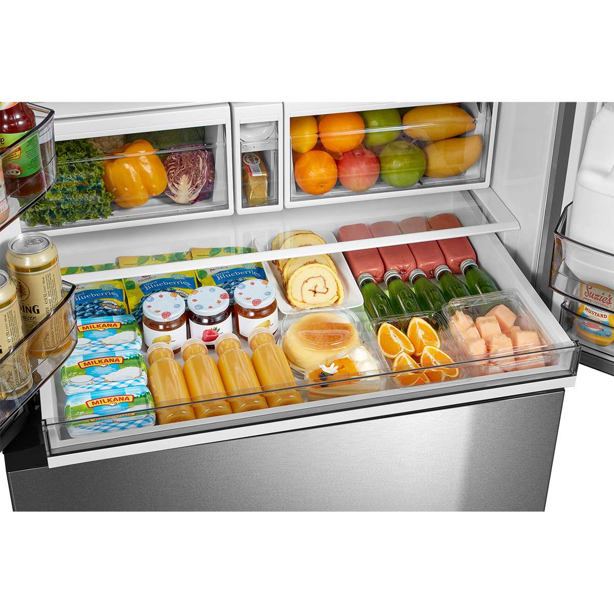 29.3 Cu. Ft. Standard Depth Dual Ice 3-Door French Door Refrigerator MRF29D6AST