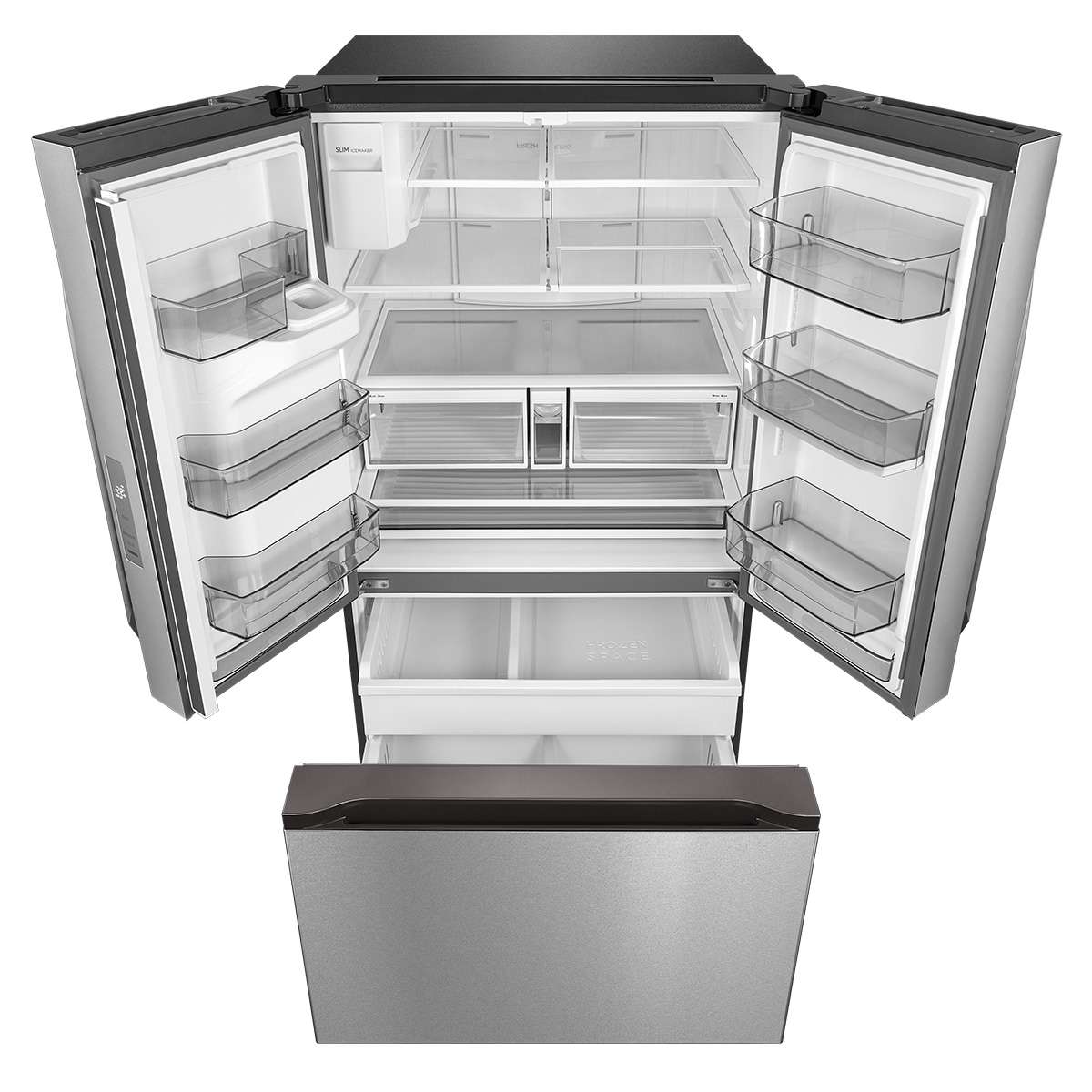 29.3 Cu. Ft. Standard Depth Dual Ice 3-Door French Door Refrigerator MRF29D6AST