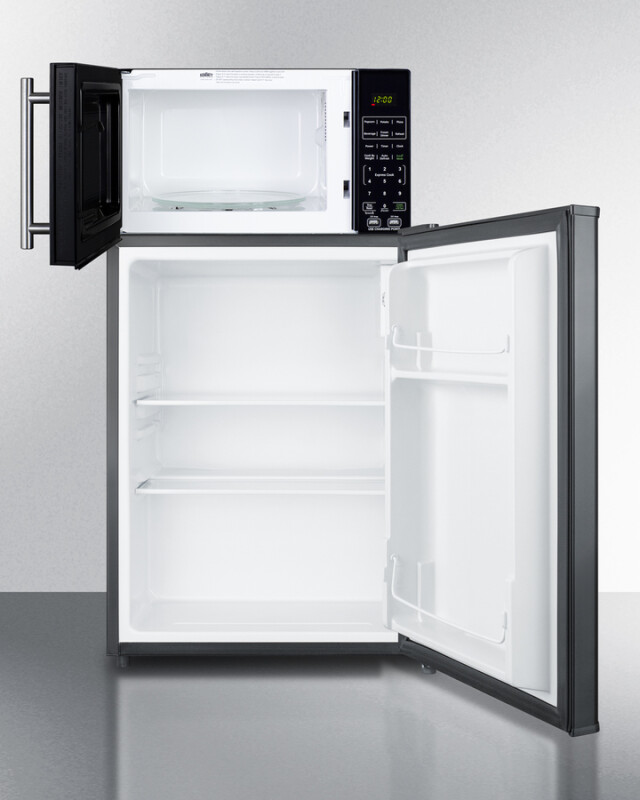 Microwave/Refrigerator Combination with Allocator MRF29KA