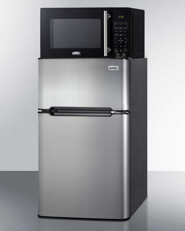 Microwave/Refrigerator-Freezer Combination with Allocator view 2