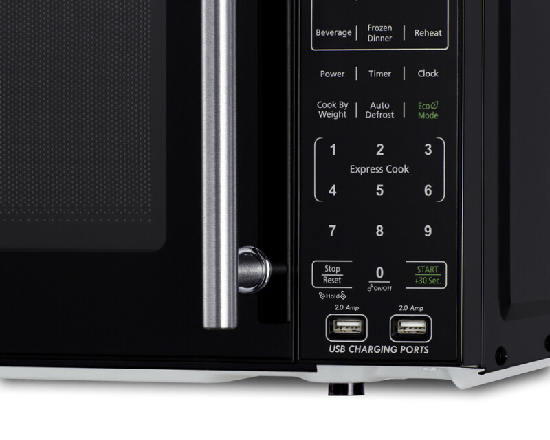Microwave/Refrigerator-Freezer Combination with Allocator view 4