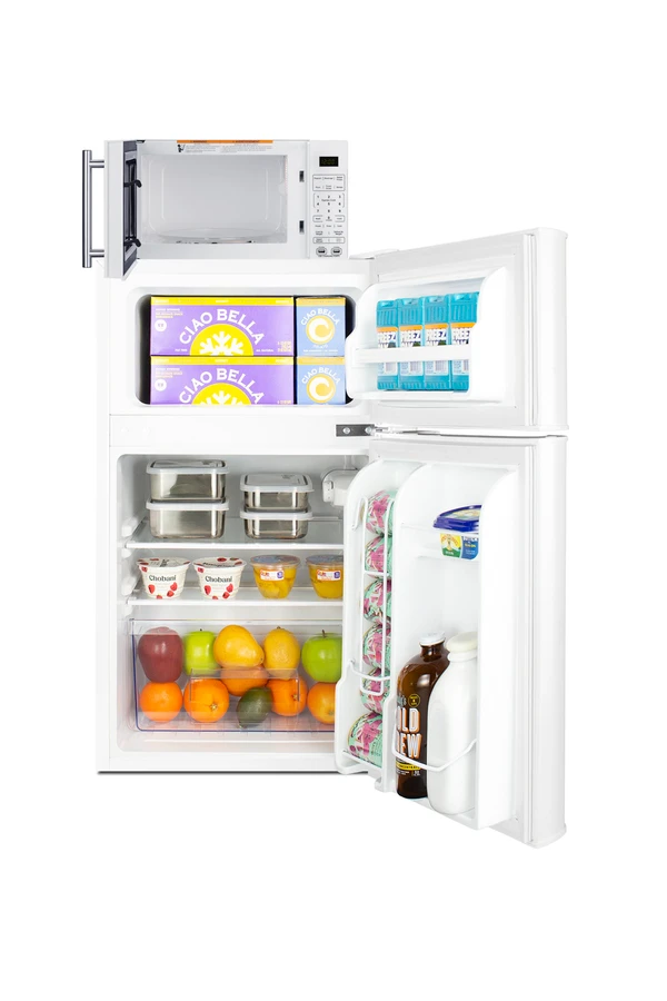 Microwave/Refrigerator-Freezer Combination with Allocator MRF34WA