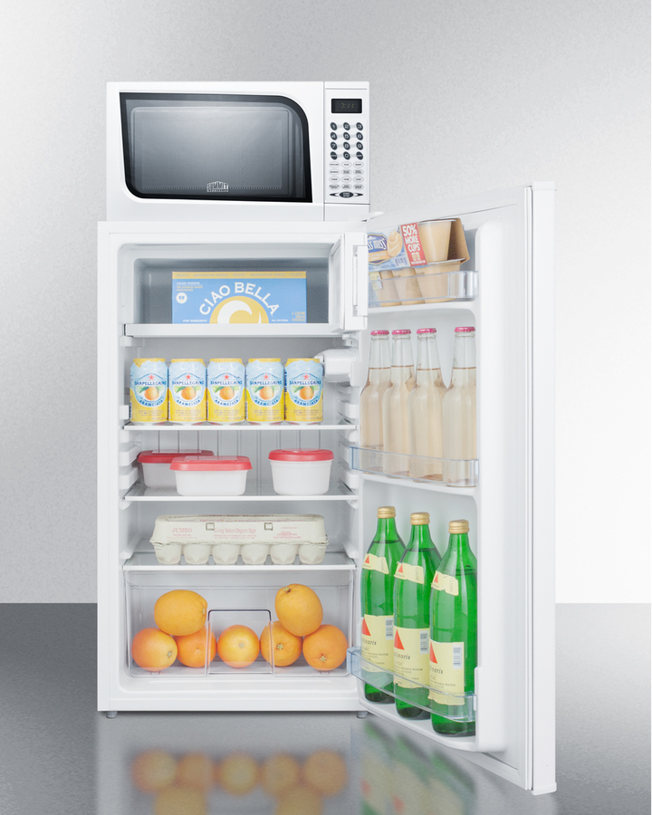 Microwave/Refrigerator-Freezer Combination MRF406