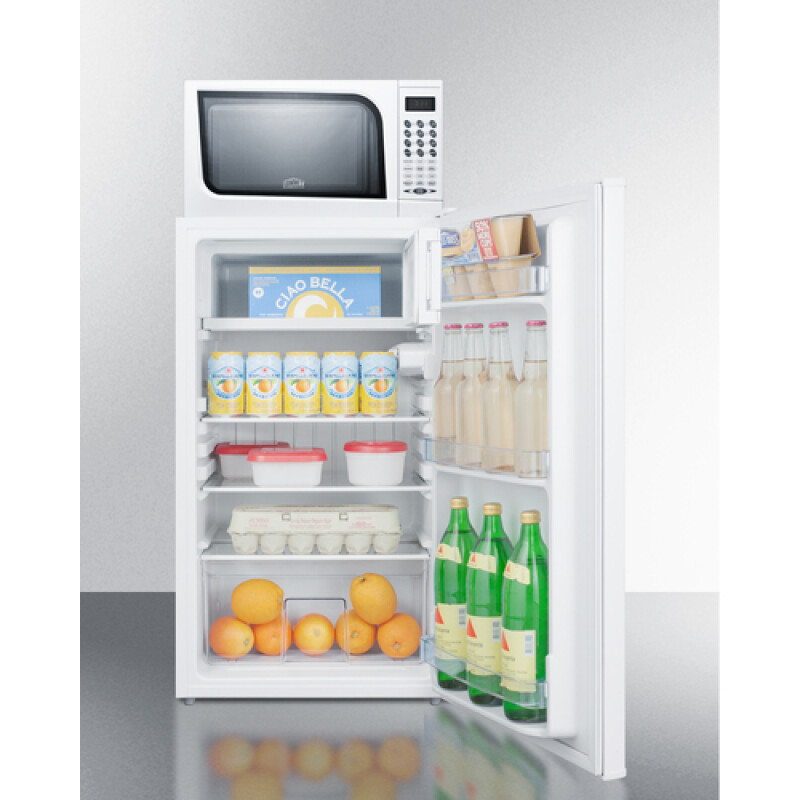 Microwave/Refrigerator-Freezer Combination MRF406