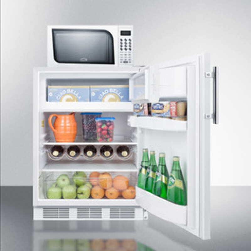 Microwave/Refrigerator-Freezer Combination MRF661