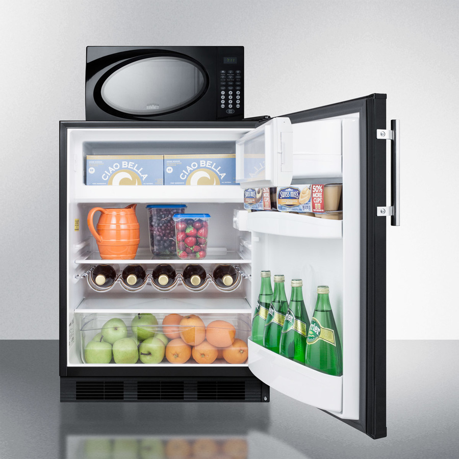 Microwave/Refrigerator-Freezer Combination MRF663B
