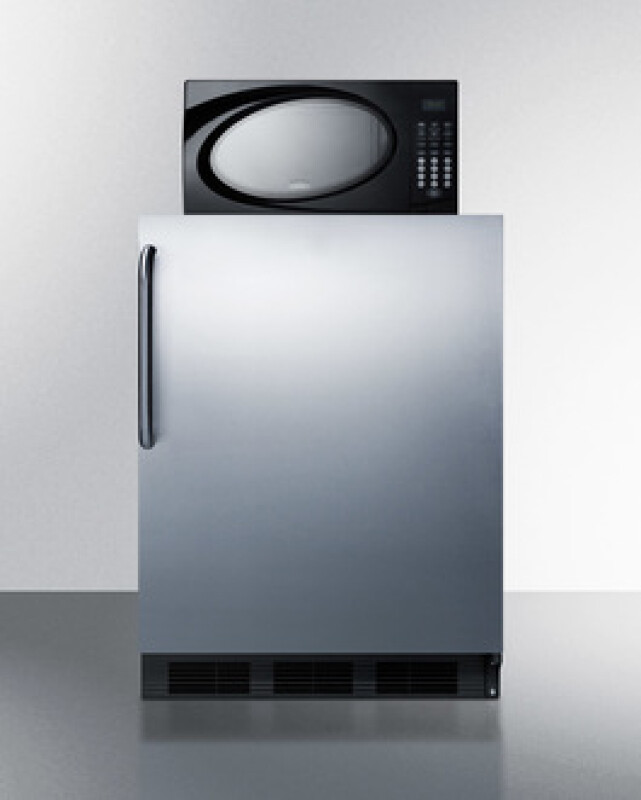 Microwave/Refrigerator-Freezer Combination MRF663BSSTB