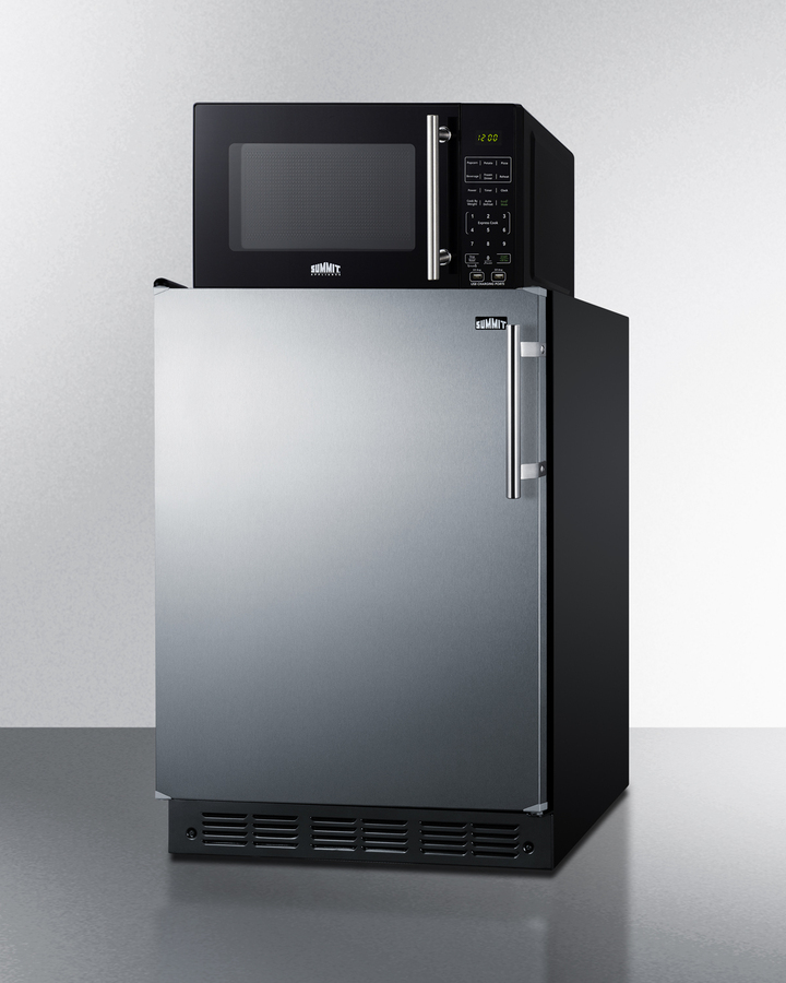 Refrigerator-Freezer & Microwave Combo MRF66BK2SSALHD