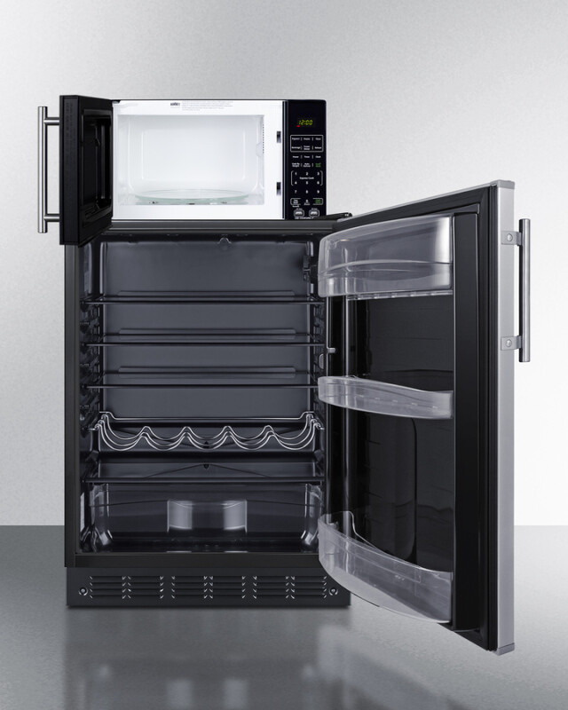 Microwave/Refrigerator Combination with Allocator MRF6BK2SSA