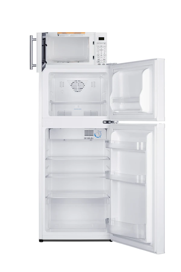 Microwave/Refrigerator-Freezer Combination with Allocator MRF712WA