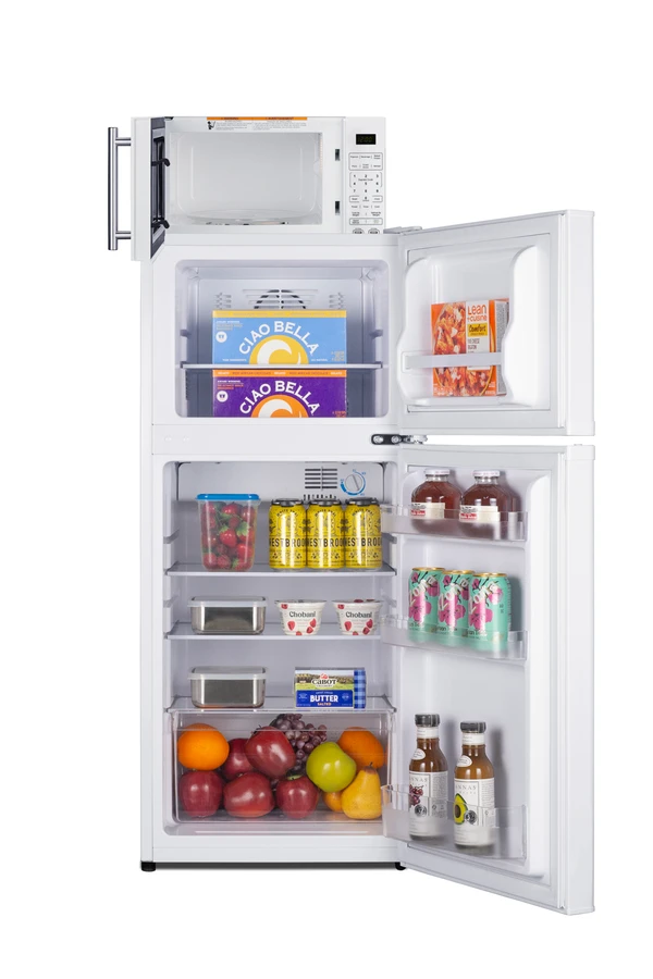 Microwave/Refrigerator-Freezer Combination with Allocator MRF712WA