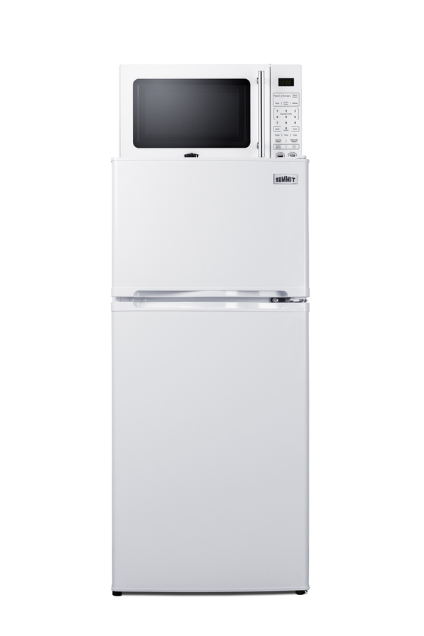 Microwave/Refrigerator-Freezer Combination with Allocator MRF712WA