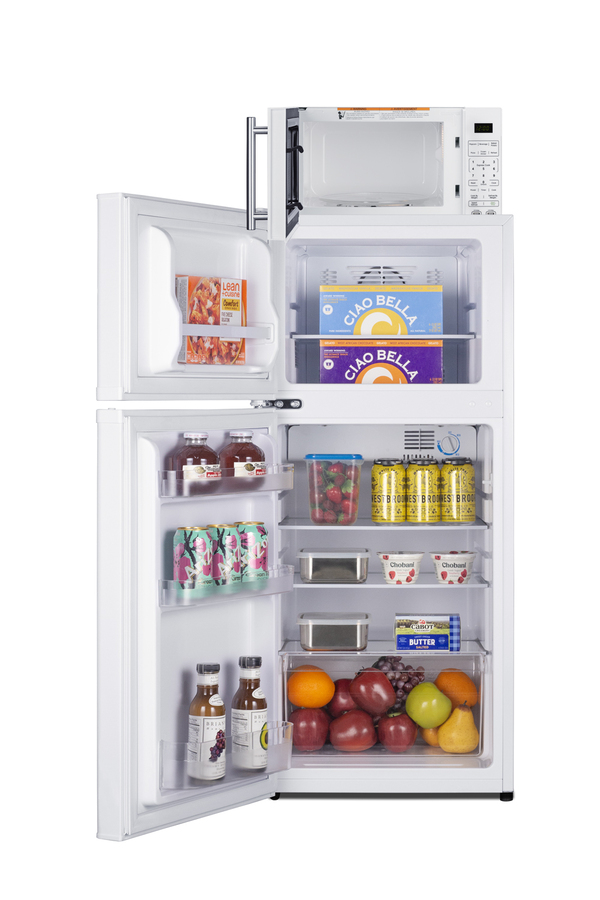 Microwave/Refrigerator-Freezer Combination with Allocator MRF712WALHD