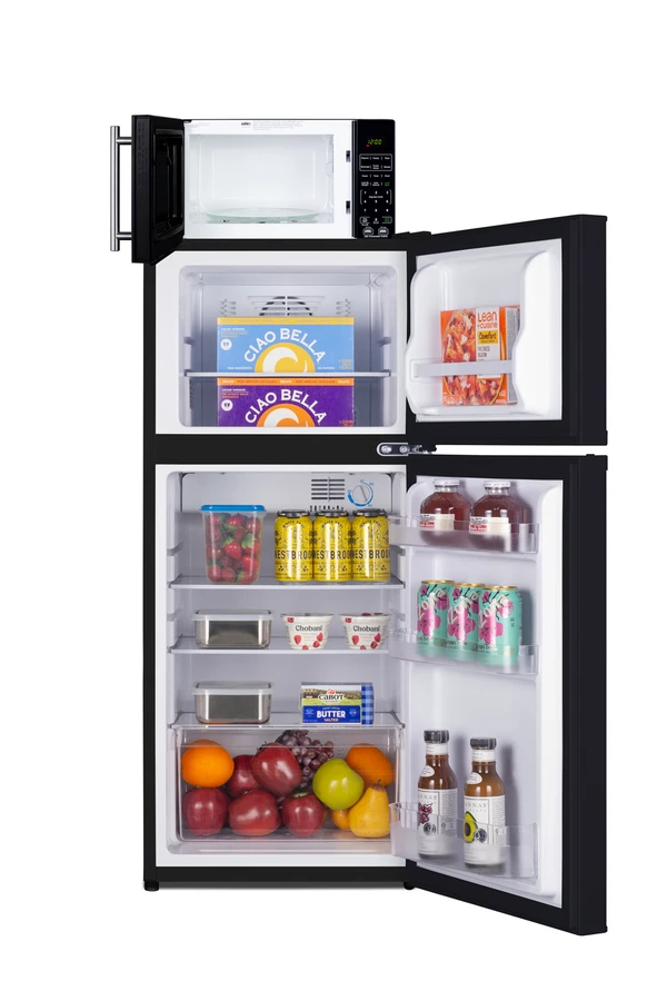 Microwave/Refrigerator-Freezer Combination with Allocator MRF713BA