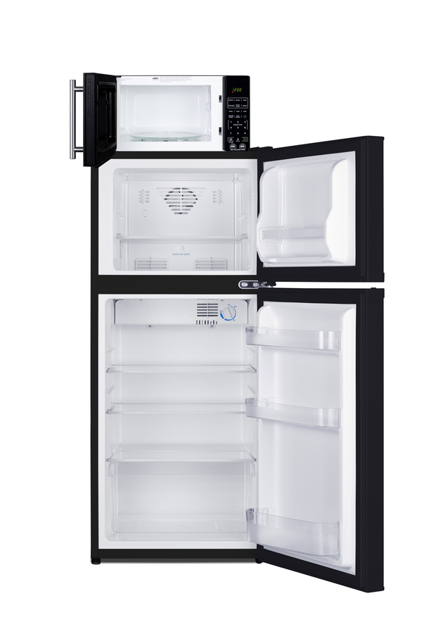 Microwave/Refrigerator-Freezer Combination with Allocator MRF713BA