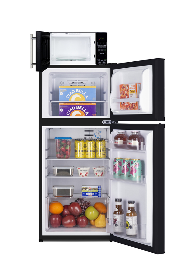 Microwave/Refrigerator-Freezer Combination with Allocator MRF713BA