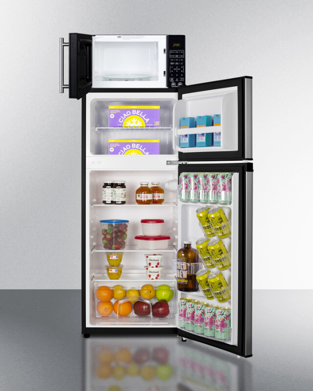 Microwave/Refrigerator-Freezer Combination with Allocator view 6