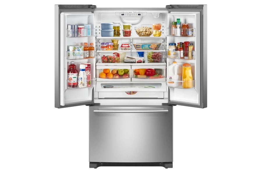 36 Inch Wide French Door Bottom Mount Refrigerator with Max Cool Setting - 25 Cu. Ft. view 2