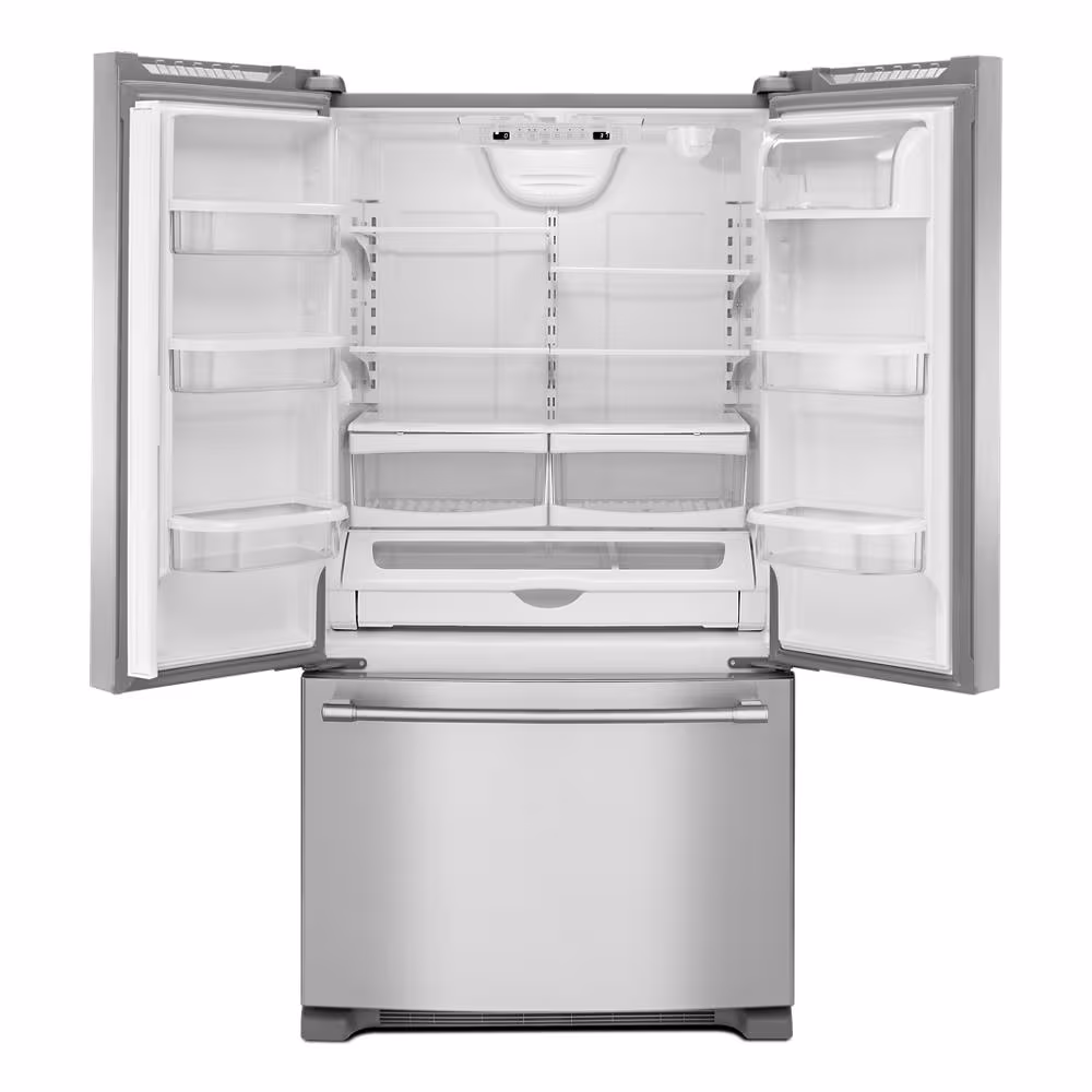 33-Inch Wide French Door Refrigerator with Water Dispenser - 22 Cu. Ft view 8