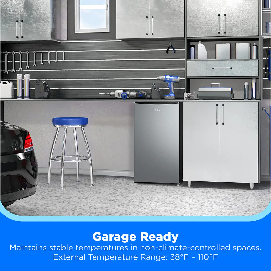3.3 cu. ft. Single Door Compact Refrigerator MRM33S8BSL