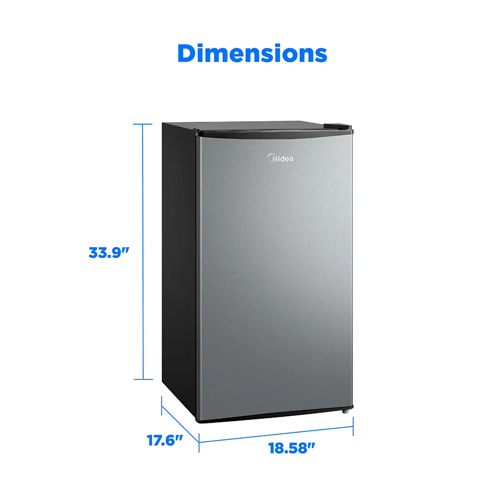 3.3 cu. ft. Single Door Compact Refrigerator MRM33S8BSL