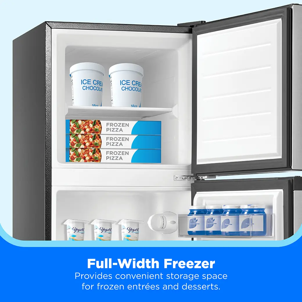 4.5 cu. ft. Compact Refrigerator with Freezer (Stainless Steel) MRM45D5BST