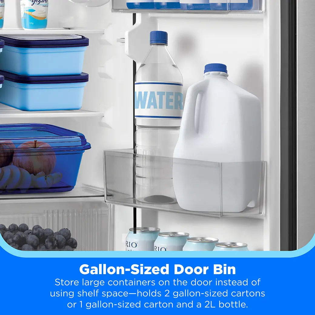 4.5 cu. ft. Compact Refrigerator with Freezer (Stainless Steel) MRM45D5BST