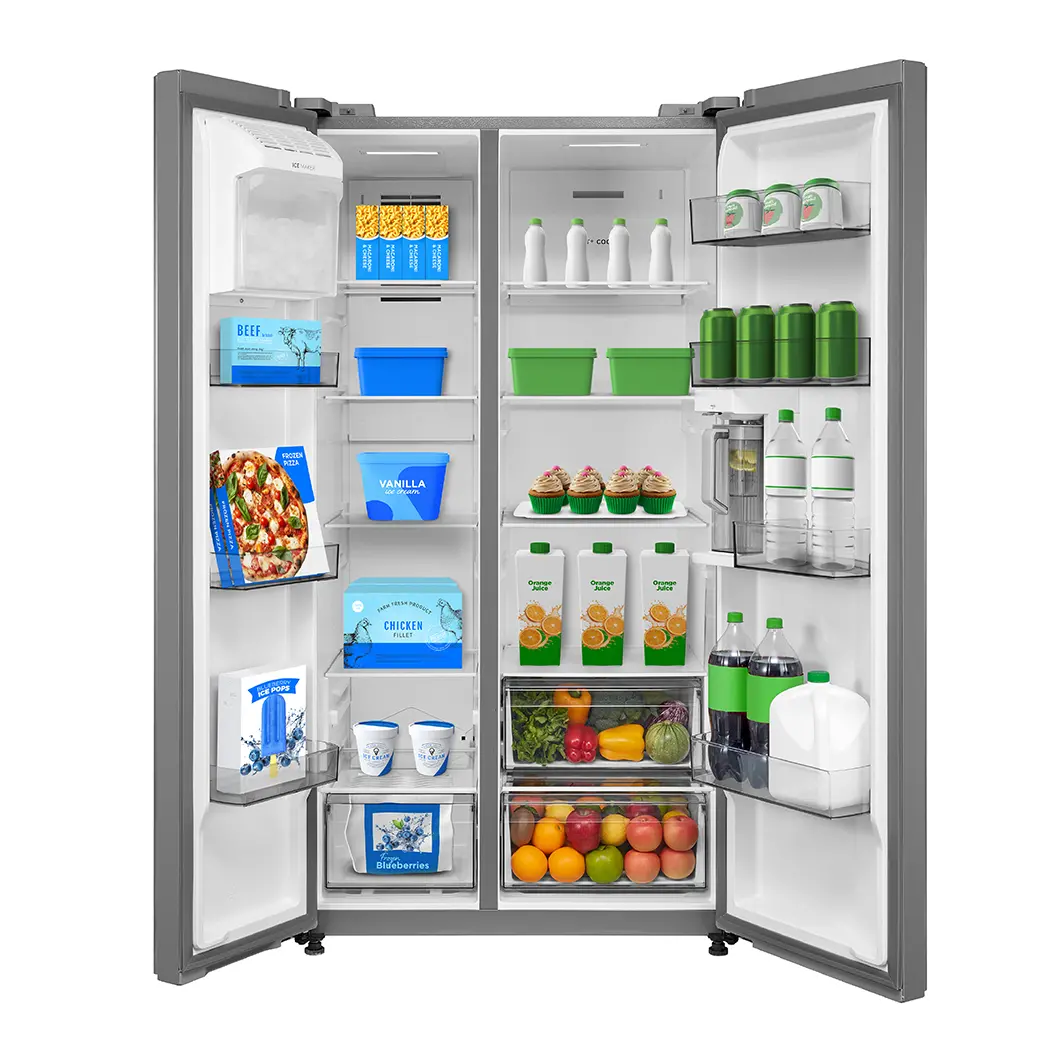 24.5 cu. ft. Counter-Depth Side-by-Side Refrigerator with AutoFill Water Pitcher MRS25I7BST