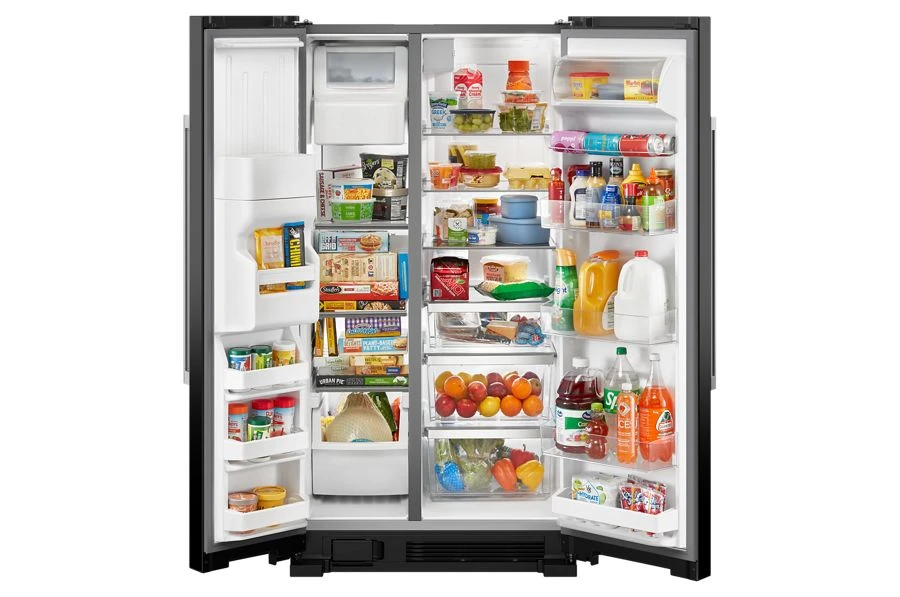 36-Inch Wide Side-by-Side Refrigerator - 25 Cu. Ft. view 5