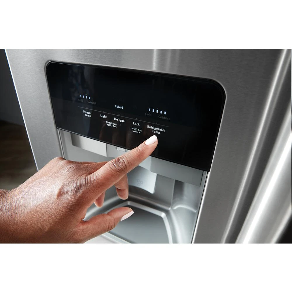 36-Inch Wide Side-by-Side Refrigerator - 25 Cu. Ft. view 31