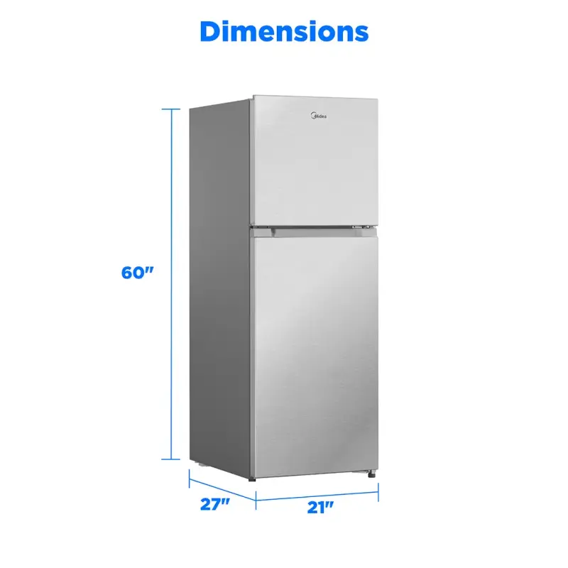 10 cu. ft. Top-Freezer Refrigerator (Stainless Steel) MRT10D3BST