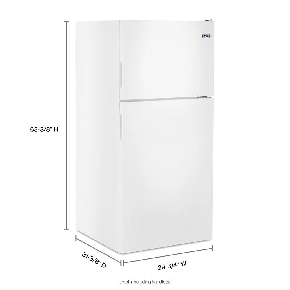 30-Inch Wide Top Freezer Refrigerator with PowerCold® Feature- 18 Cu. Ft. MRT118FFFH