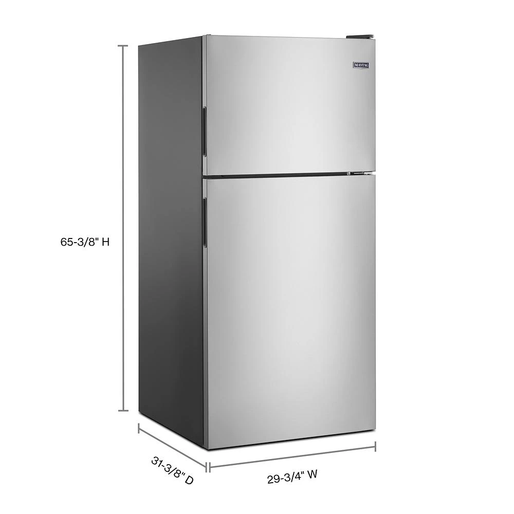 30-Inch Wide Top Freezer Refrigerator with PowerCold Feature- 18 Cu. Ft. view 4