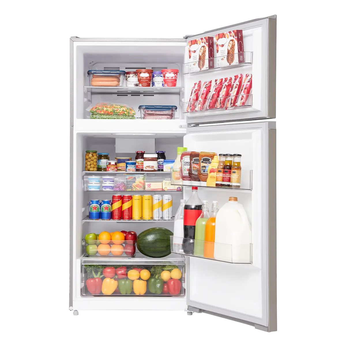 14.2 cu. ft. Garage Ready Top-Freezer Refrigerator (Stainless Steel) MRT14D3BST